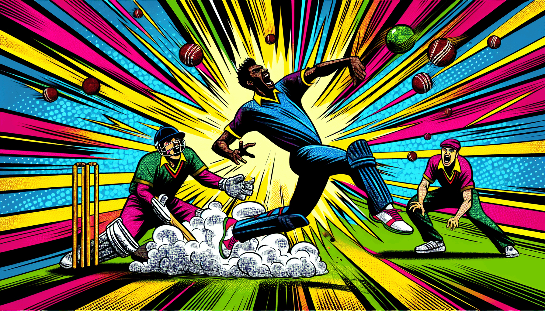 Brett Randell's Five-Wicket Hat-Trick: Pure Madness!