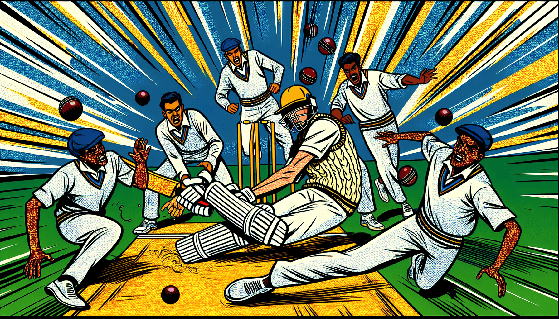 Kelis Ndhlovu's Scary Helmet Hit: Play Stops!