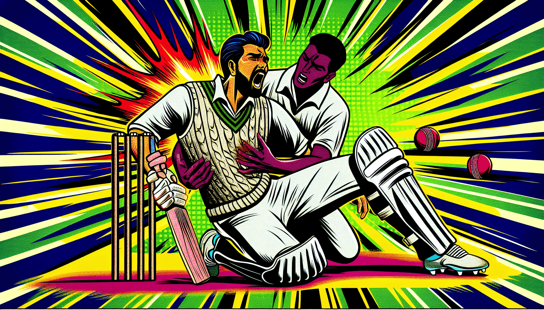 Talat's Shocking Injury: Stretchered Off!