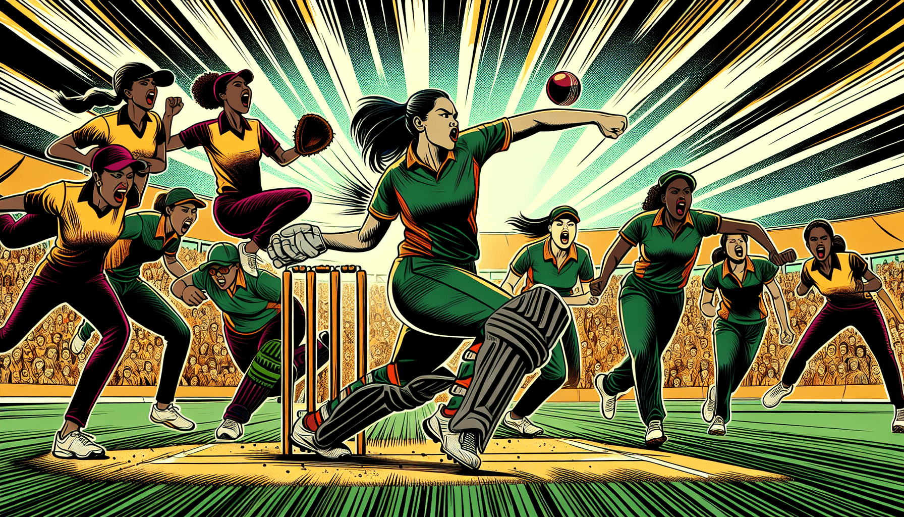 Charli Knott Turns Up the Heat as Queensland Fire Roast Victoria!