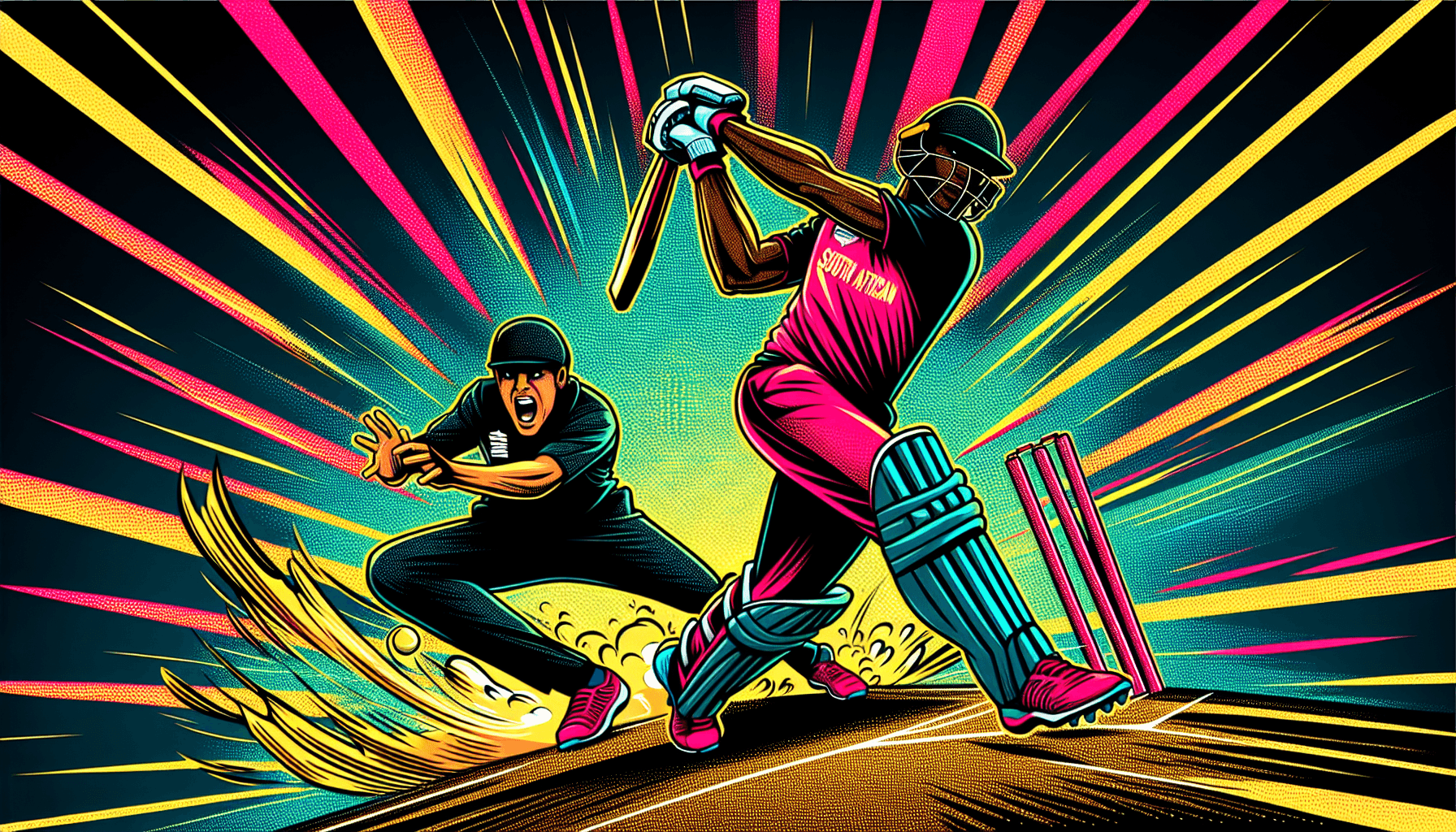 South Africa Stumbles Early in T20 Clash with New Zealand