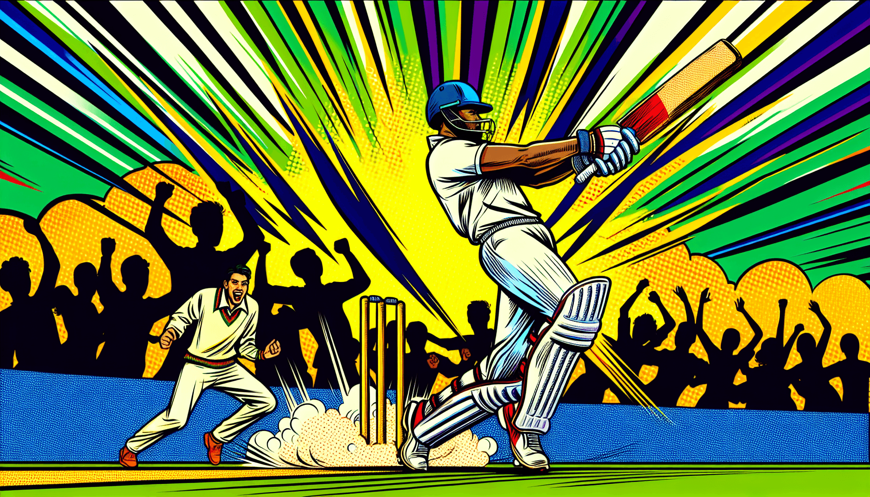 Record-Breaking Run Feast: 629 Runs in a Single Match!