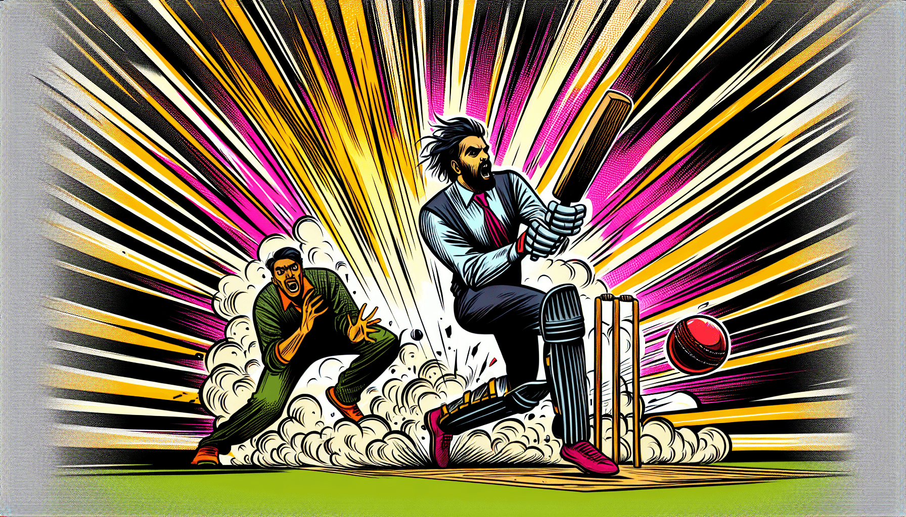 Green Googly Leaves KKR and Rahane Baffled