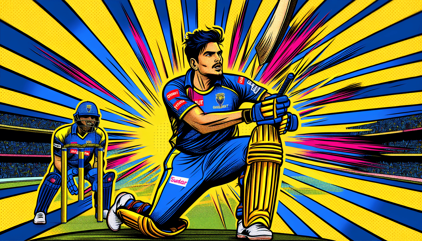 Gujarat Titans Cruise to 150, Sundar Hits a Four