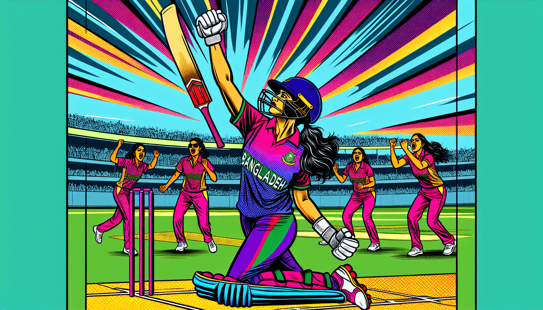 Bangladesh Women Celebrate Historic ODI Win Over Sri Lanka