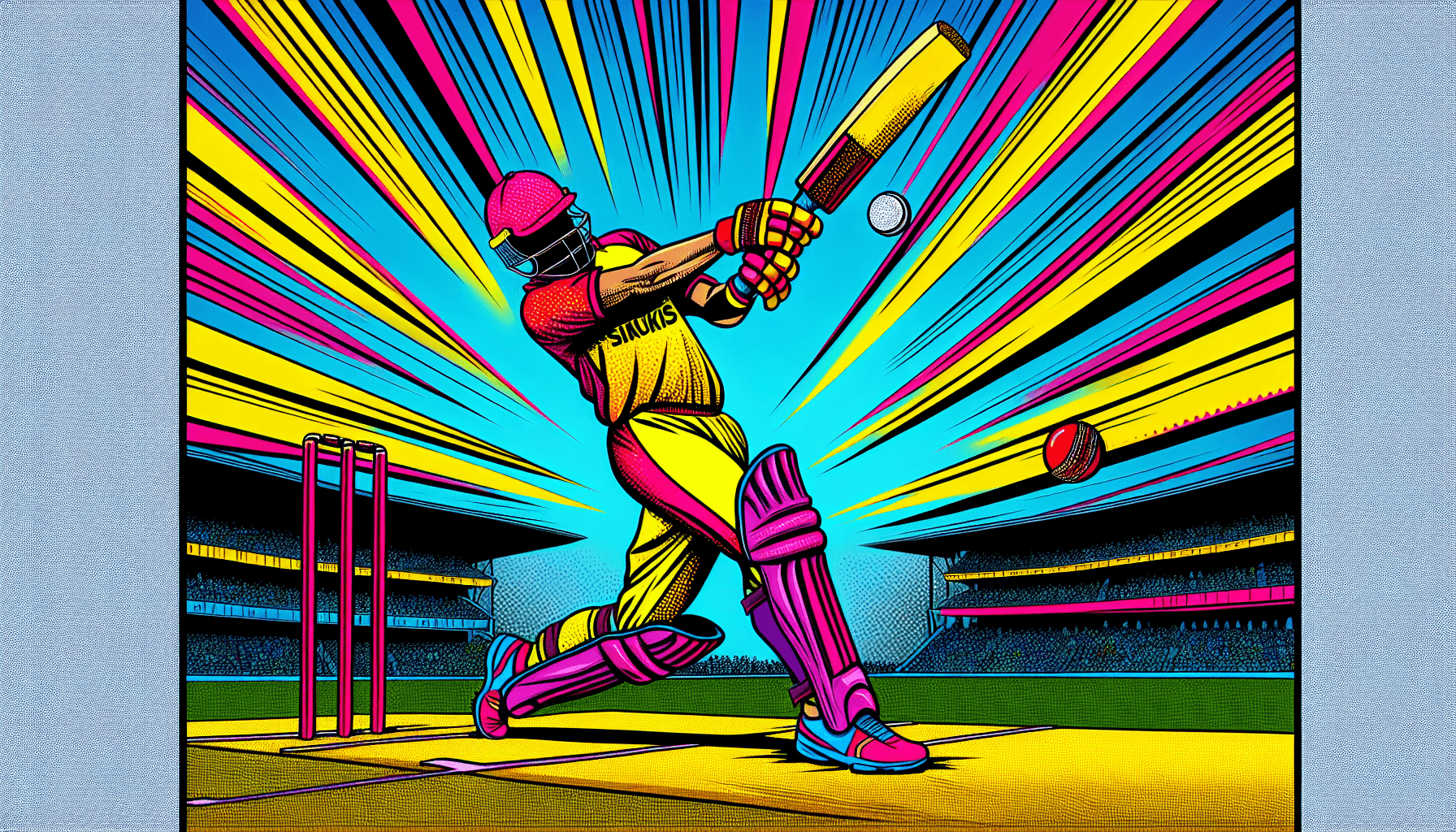 Abhishek Sharma Smashes Century with Two Epic Sixes